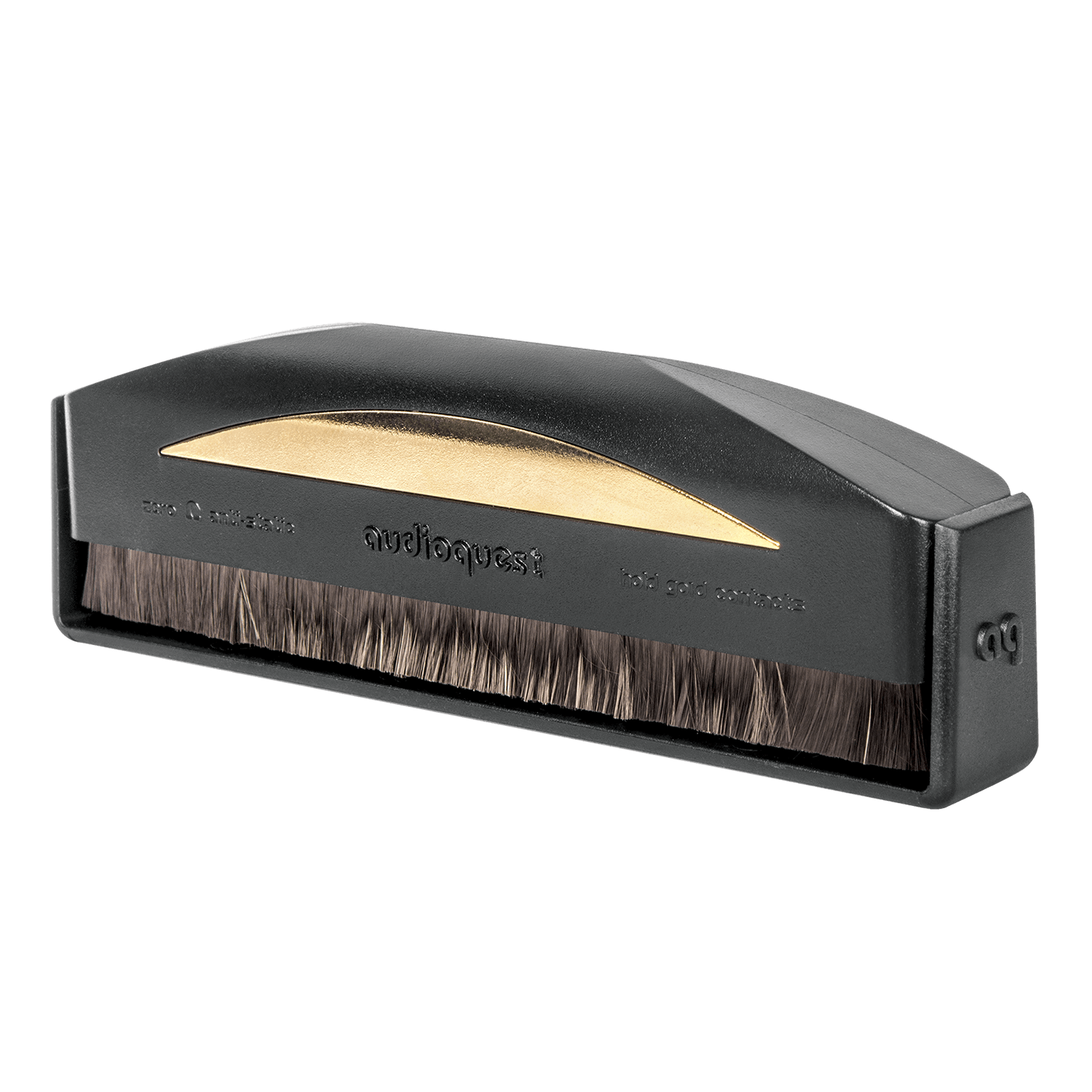 Gold Anti-Static Record Brush